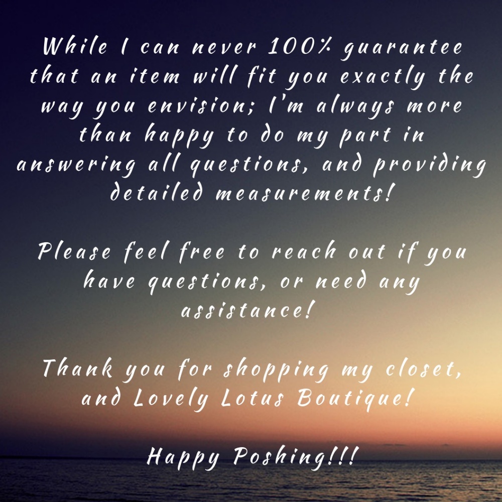 Measurement Guide & Helpful Sizing Tips! - Picture 5 of 6